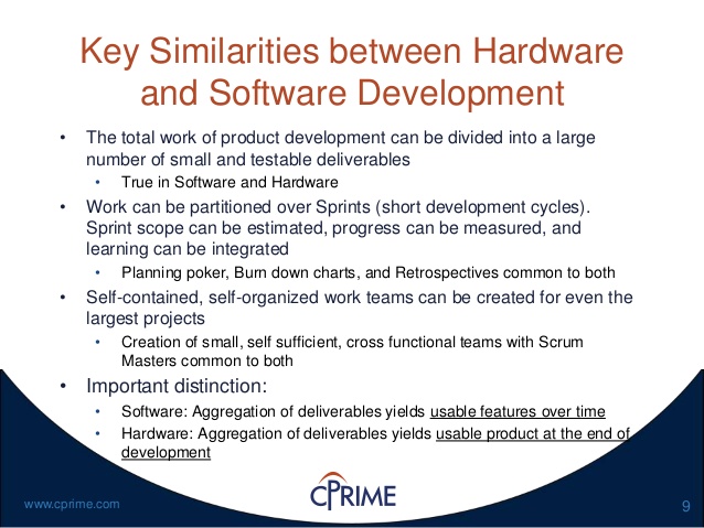 similarities between hardware and software