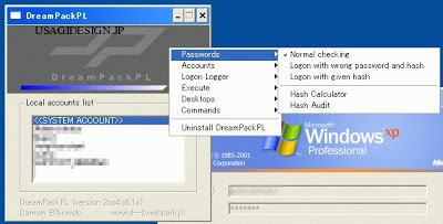 Hack windows xp password