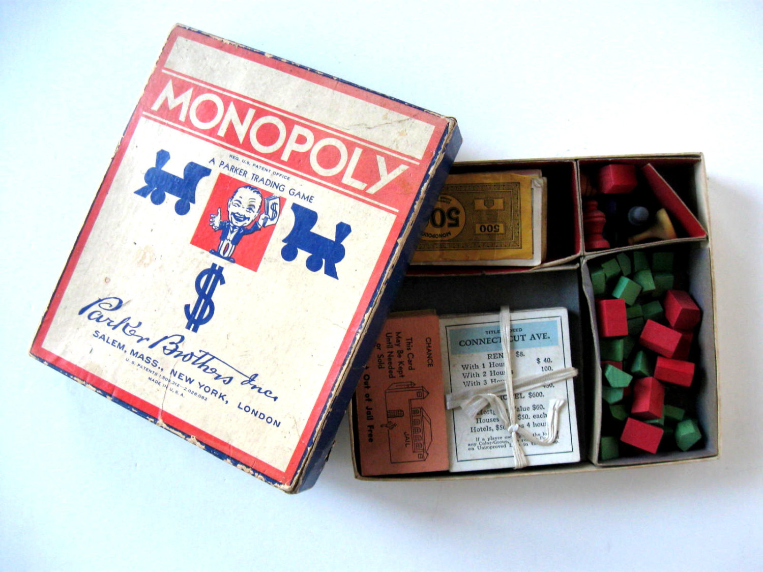 Original Monopoly Game Board